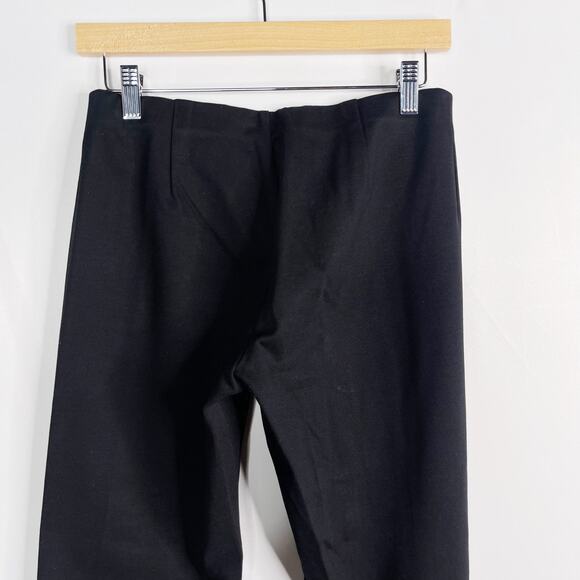 Eileen Fisher Petite Small PS Black Ponte Knit Leggings Pull On Stretch Womens - Picture 4 of 8